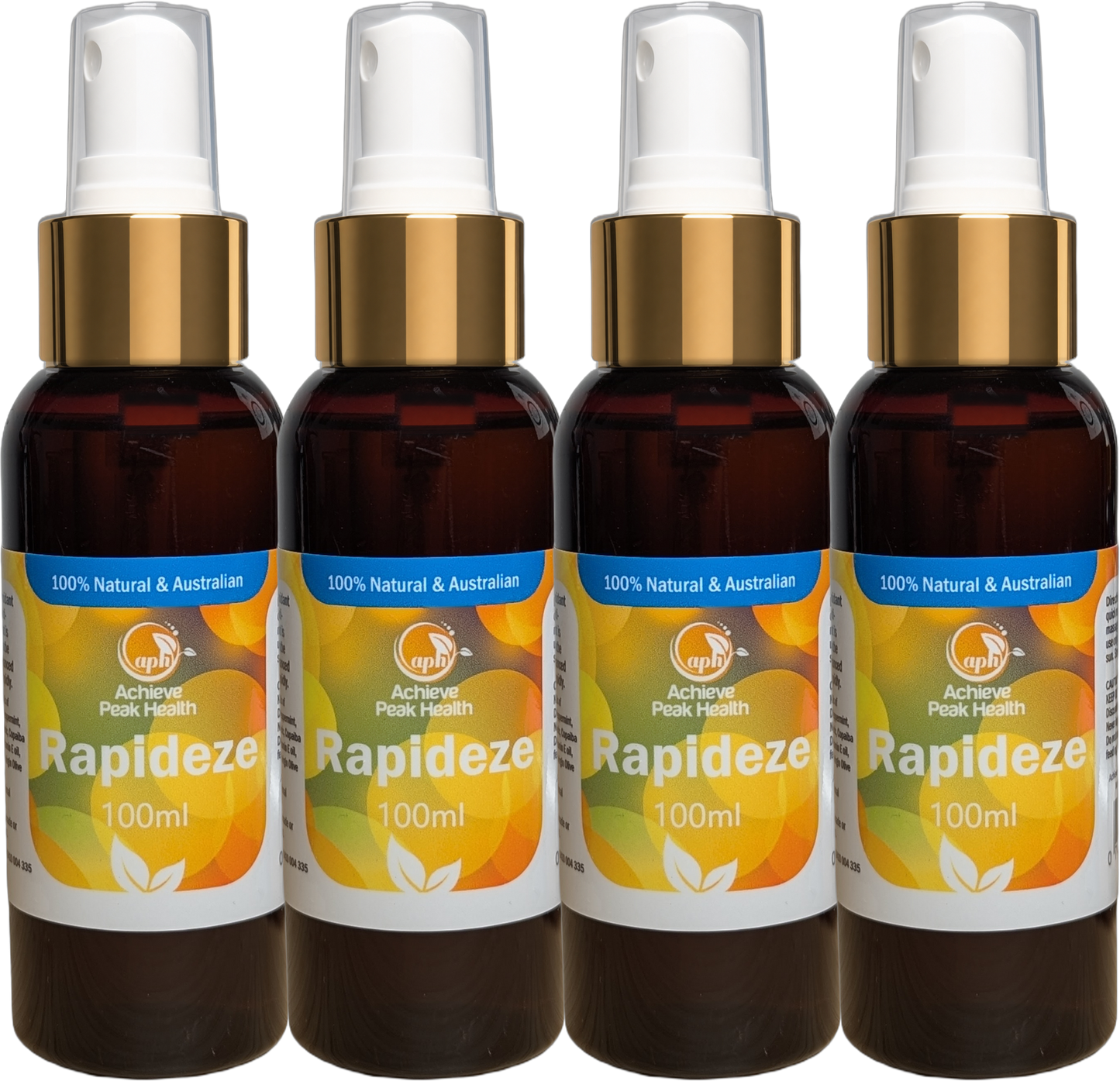 4 x 100ml Rapideze Pack + Free Shipping