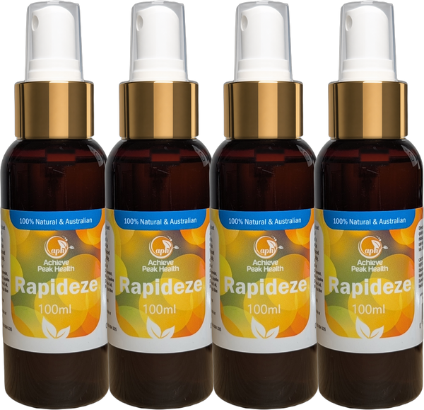 4 x 100ml Rapideze Pack + Free Shipping