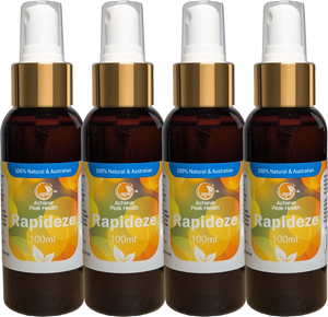 4 x 100ml Rapideze Pack + Free Shipping