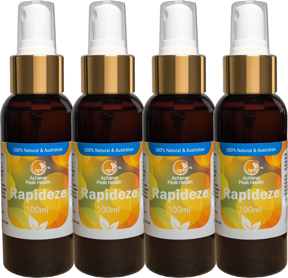4 x 100ml Rapideze Pack + Free Shipping