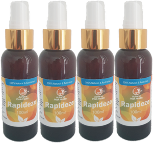 4 x 100ml Rapideze Pack + Free Shipping